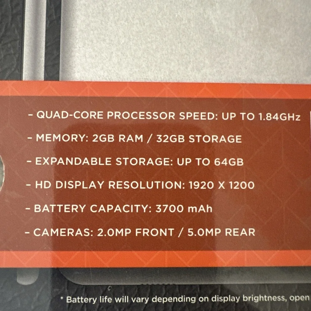 NuVision TM800W610L Tablet 8